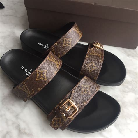 lv slippers womens